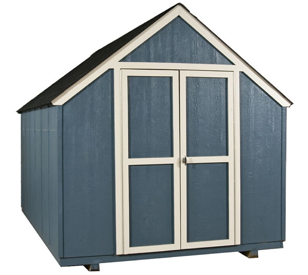 Handy Home Marco 8x12 Gable Shed Kit w/ Floor Handy Home Marco 8x12 Gable Shed Kit w/ Floor