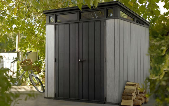 Artisan less maintenance and all weather resistant shed