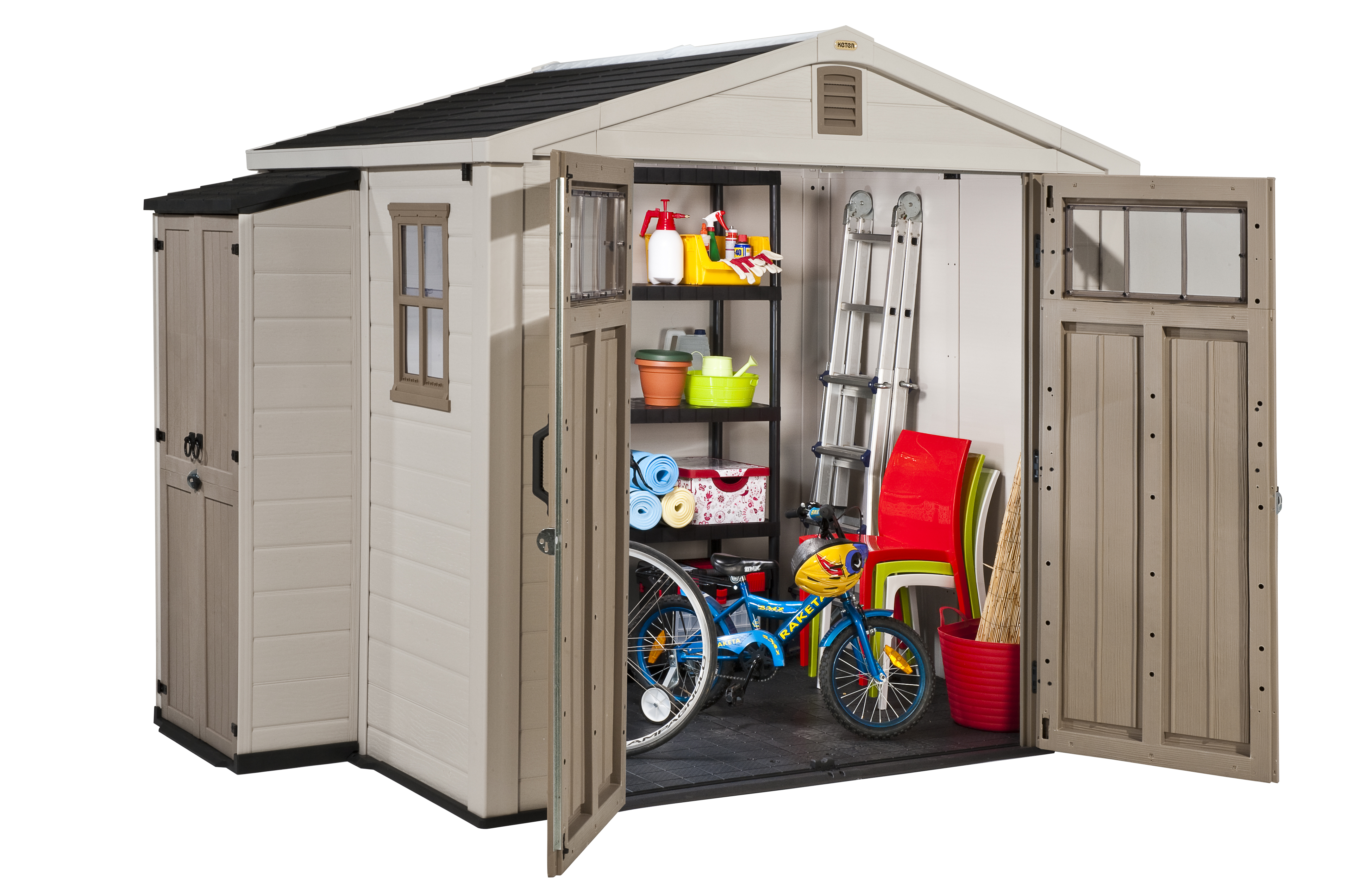 Lifetime products storage shed (8x10) product info. 