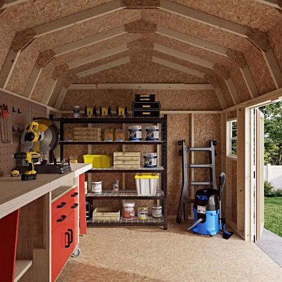 Spacious Interior Designed for Easy Storage & Organization