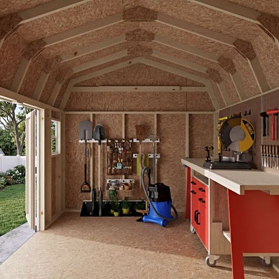 Spacious Interior Designed for Easy Storage & Organization