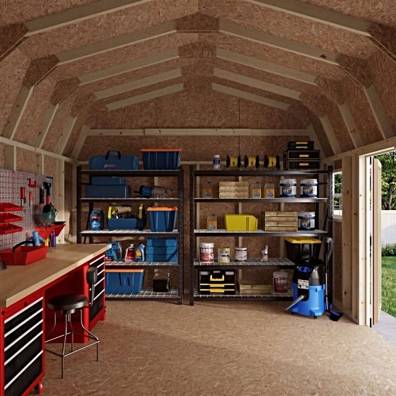 Spacious Interior Designed for Easy Storage & Organization
