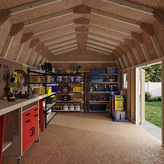 Spacious Interior Designed for Easy Storage & Organization