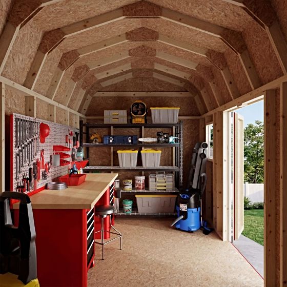 Spacious Interior Designed for Easy Storage & Organization