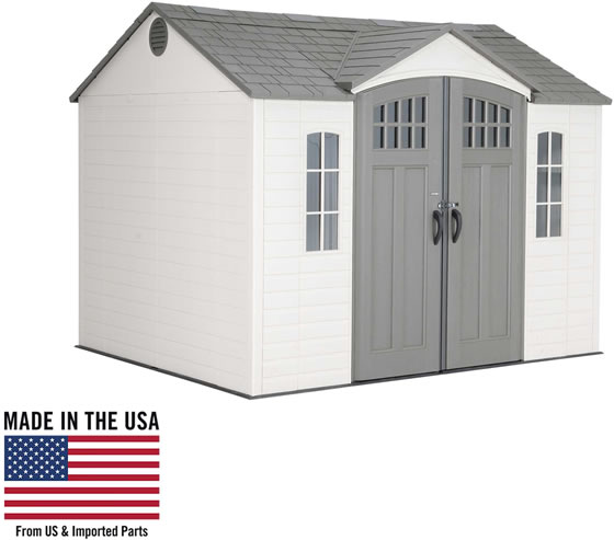 Lifetime 10x8 Shed 60333 - Made In The USA