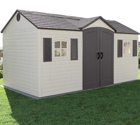 Its attractive design will look great in your yard and keep your space beautiful.