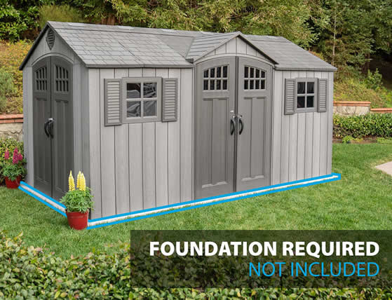 Lifetime 8x12 Shed 60305 Foundation Required By Owner