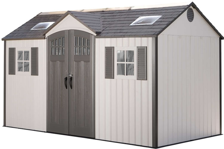 Lifetime 15x8 New Style Storage Shed Kit w/ Floor