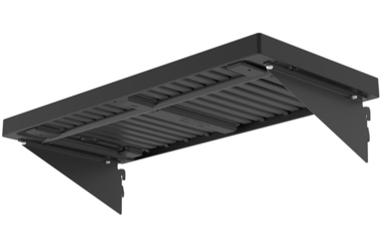 All-in-one hardware kit with brackets, support rods, and screws included.