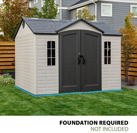 Foundation required for protection and easy assembly.