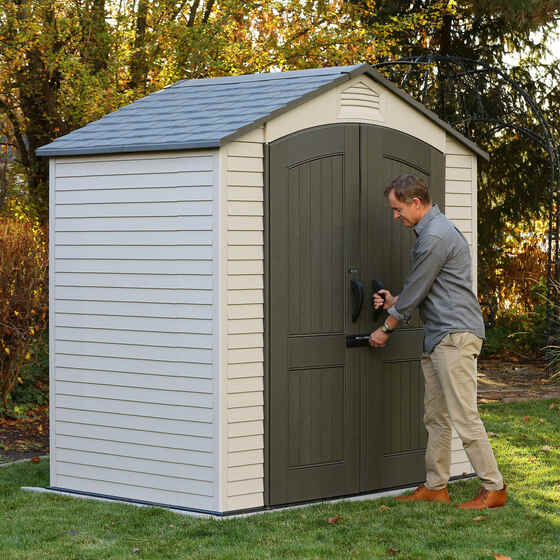 Secure Steel-Reinforced Doors - Lockable for added protection.