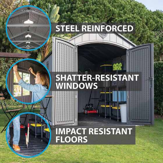 Comes with Reinforced Roof System, Windows and Floor