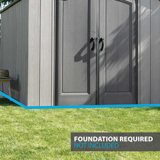Lifetime 8x20 Shed 60374 Foundation Required By Owner