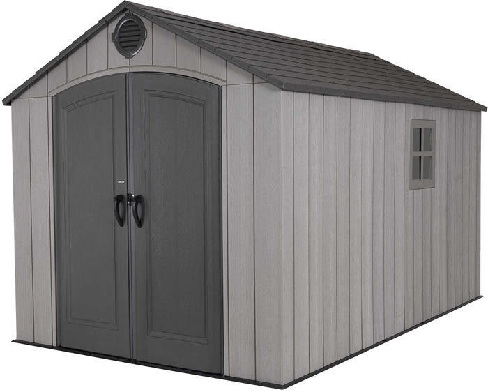 Lifetime 8x12.5 Rough Cut Plastic Shed Kit w/ Floor