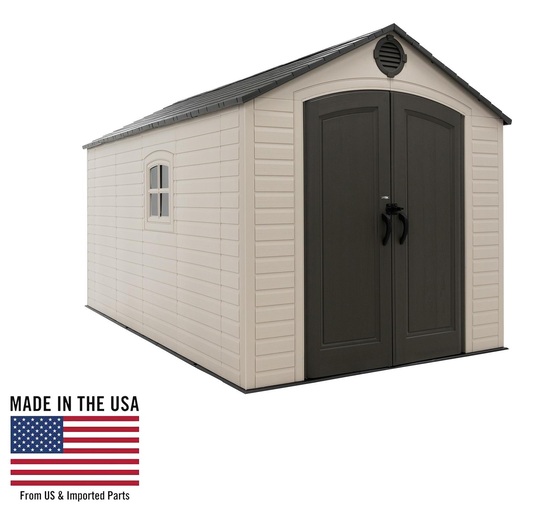 Lifetime 8x15 Storage Shed Made in USA