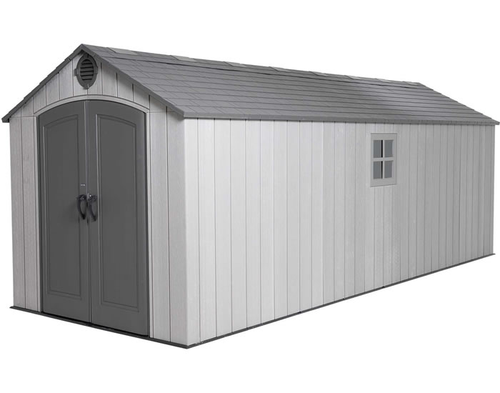 Lifetime 8x20 Rough Cut Plastic Shed Kit w/ Floor