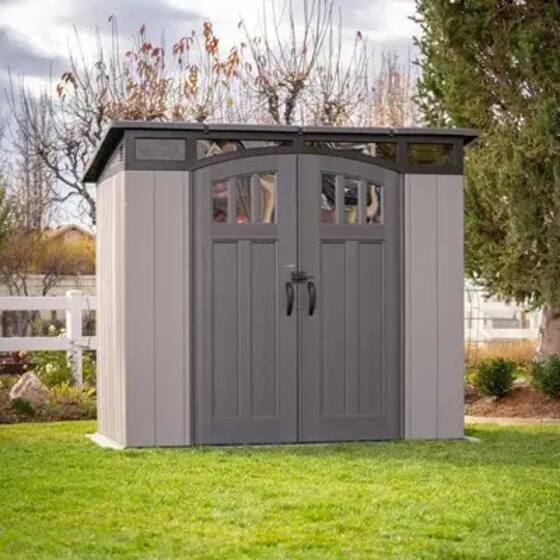 Durable steel-reinforced design provides a stylish, long-lasting storage solution for all your outdoor essentials.