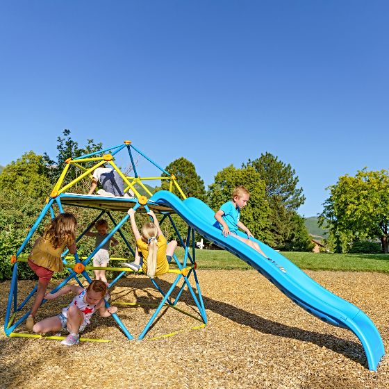 Turn your backyard into an adventure zone with the Lifetime Climbing Tower with Slide, safe, durable fun kids will love for years. FREE Nationwide Shipping!