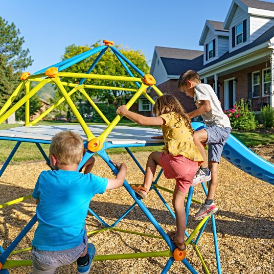 Turn your backyard into an adventure zone with the Lifetime Climbing Tower with Slide, safe, durable fun kids will love for years. FREE Nationwide Shipping!