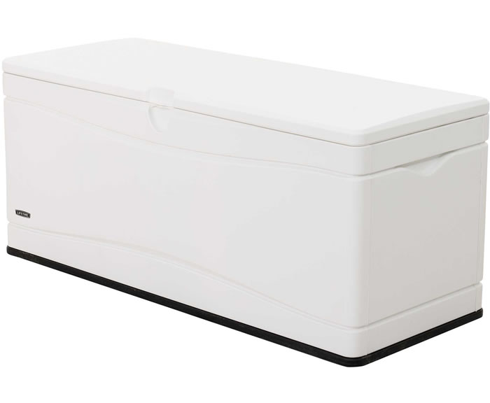 Lifetime Marine Plastic Deck Storage Box - White