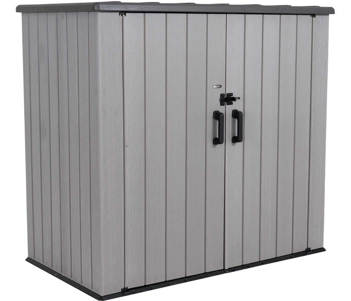 Lifetime Trash Can Utility Shed - Rough Cut