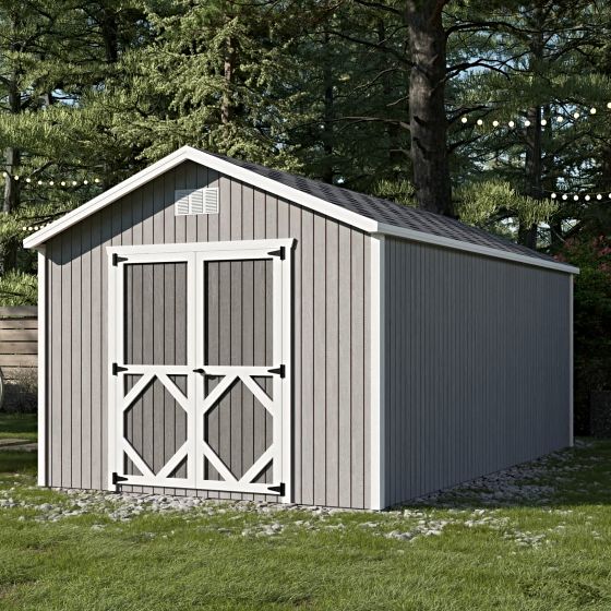 Maximize your space with the 10x18 Classic Gable Shed-durable, stylish, and easy to build. FREE shipping included!