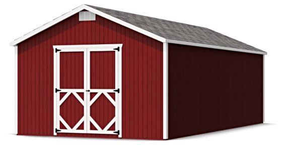 Introducing the Little Cottage Co. 12x24 Classic Gable Shed - Precut Kit