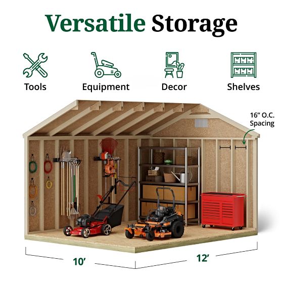 Smart design, spacious interior your storage solution made simple