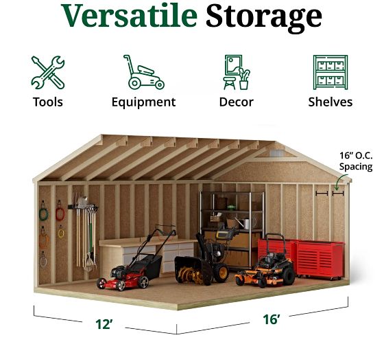Smart design, spacious interior your storage solution made simple