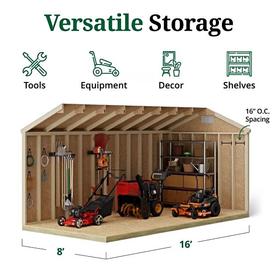 Smart design, spacious interior your storage solution made simple