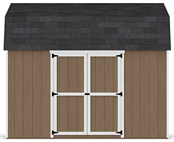 Introducing the Little Cottage Co. 12x12 Value Gambrel 6' Barn Shed w/ Side Entry
