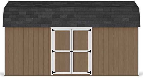 Introducing the Little Cottage Co. 12x18 Value Gambrel 6' Barn Shed w/ Side Entry