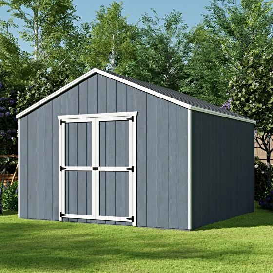 The Little Cottage Co. Value Gable Sheds are crafted to offer the ideal storage solution for any space. Designed to maximize storage efficiency while maintaining a classic, timeless look, these sheds are built to meet your needs and enhance your outdoor area. Proudly manufactured in the USA!