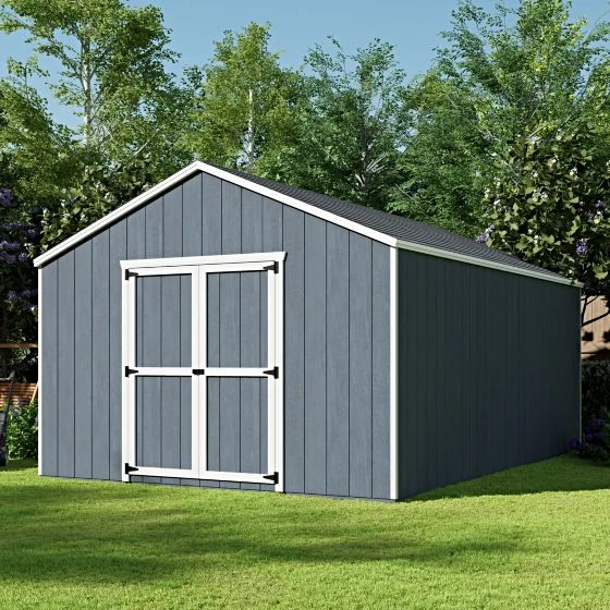 The Little Cottage Co. Value Gable Sheds are crafted to offer the ideal storage solution for any space. Designed to maximize storage efficiency while maintaining a classic, timeless look, these sheds are built to meet your needs and enhance your outdoor area. Proudly manufactured in the USA!