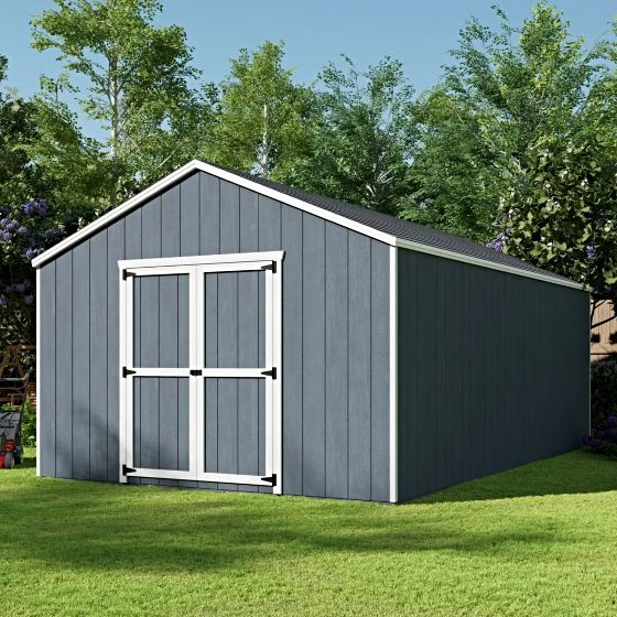 The Little Cottage Co. Value Gable Sheds are crafted to offer the ideal storage solution for any space. Designed to maximize storage efficiency while maintaining a classic, timeless look, these sheds are built to meet your needs and enhance your outdoor area. Proudly manufactured in the USA!