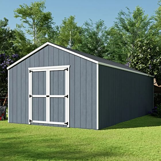 The Little Cottage Co. Value Gable Sheds are crafted to offer the ideal storage solution for any space. Designed to maximize storage efficiency while maintaining a classic, timeless look, these sheds are built to meet your needs and enhance your outdoor area. Proudly manufactured in the USA!