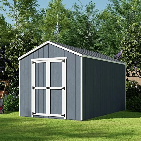 The Little Cottage Co. Value Gable Sheds are crafted to offer the ideal storage solution for any space. Designed to maximize storage efficiency while maintaining a classic, timeless look, these sheds are built to meet your needs and enhance your outdoor area. Proudly manufactured in the USA!