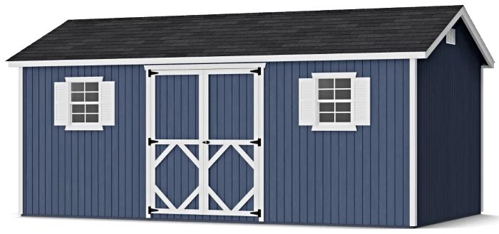 Little Cottage Co. 10x18 Classic Workshop Wood Shed Kit