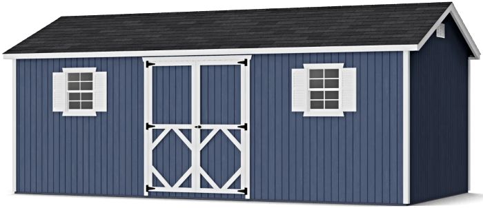 Little Cottage Co. 10x20 Classic Workshop Wood Shed Kit