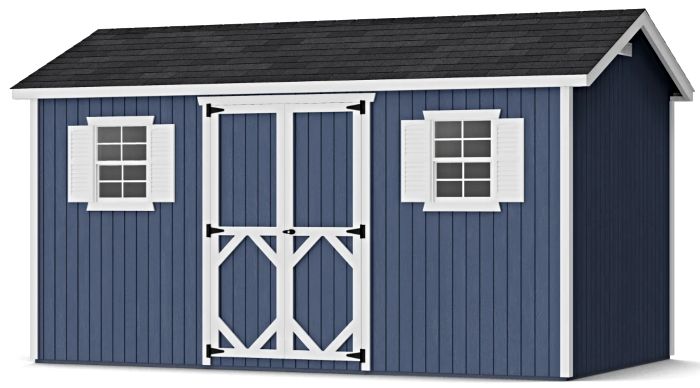 Little Cottage Co. 8x14 Classic Workshop Wood Shed Kit