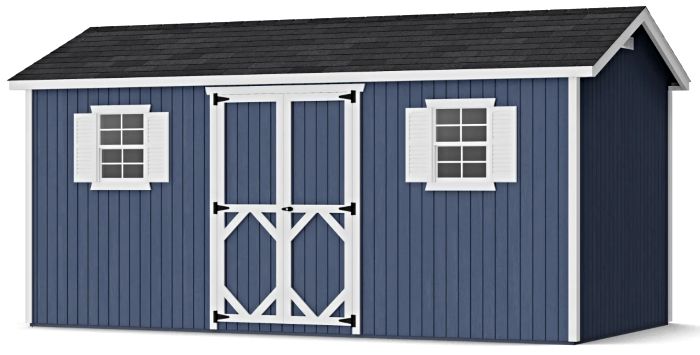 Little Cottage Co. 8x16 Classic Workshop Wood Shed Kit