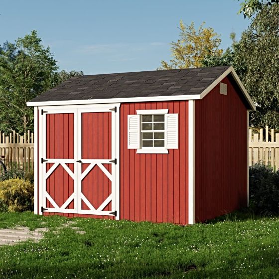 Bring timeless utility and classic design to your backyard with the Classic Workshop Shed. + FREE shipping.