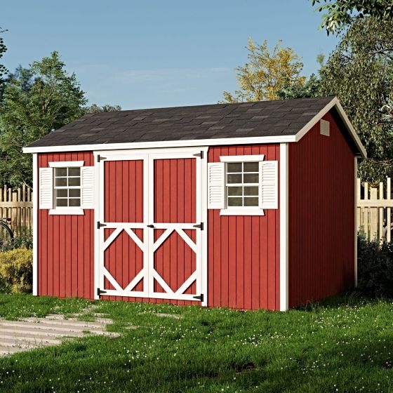 Bring timeless utility and classic design to your backyard with the Classic Workshop Shed. + FREE shipping.