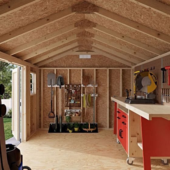 Roomy Interior Built for Storage and Organization
