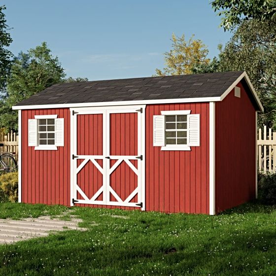 Bring timeless utility and classic design to your backyard with the Classic Workshop Shed. + FREE shipping.