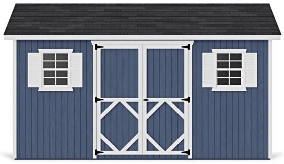 Introducing the Little Cottage Co. 10x14 Classic Workshop Wood Shed Kit.