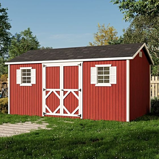 Bring timeless utility and classic design to your backyard with the Classic Workshop Shed. + FREE shipping.