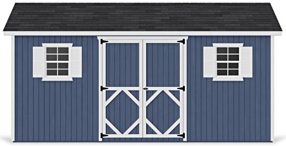 Introducing the Little Cottage Co. 10x16 Classic Workshop Wood Shed Kit.