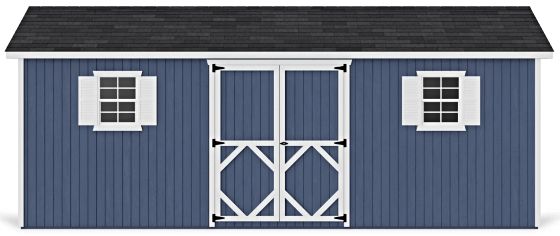 Introducing the Little Cottage Co. 10x20 Classic Workshop Wood Shed Kit.