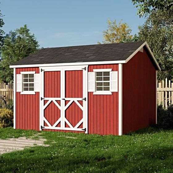 Bring timeless utility and classic design to your backyard with the Classic Workshop Shed. + FREE shipping.